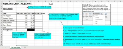 Basic Formulas, Basic Functions, N4 Admin & I.T, Excel Spreadsheets