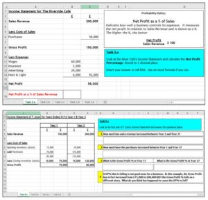 Profitability Ratios, Efficiency Ratios, Liquidity Ratios, N5 Accounting, Higher Business Management, FInance