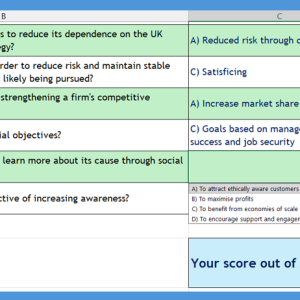 Higher Business Management, Objectives, Understanding Business