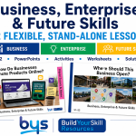Business, Enterprise & Future Skills 32 stand-alone lesson resource pack for S1–S2
