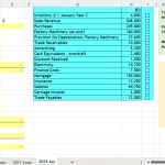 National 5 Accounting past paper questions on the Income Statement from 2016 to 2024